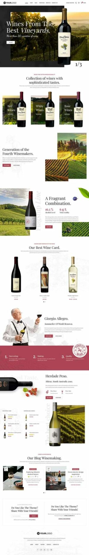 Thiết kế web Rượu Ngoại
